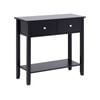 Artiss Console Table 80CM Black