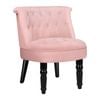ALFORDSON Armchair Velvet Pink