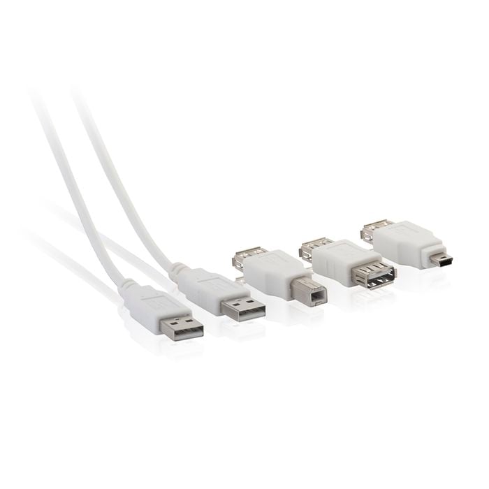 Antsig 1.2m USB Lead With Cable/Adaptors