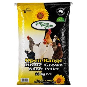 Green Valley Open Range Home Grown Short Layer Pellet 20kg