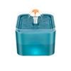 Yes4pets Automatic Electric Pet Water Fountain Dog Cat Water Feeder Bowl Dispenser W Led Green