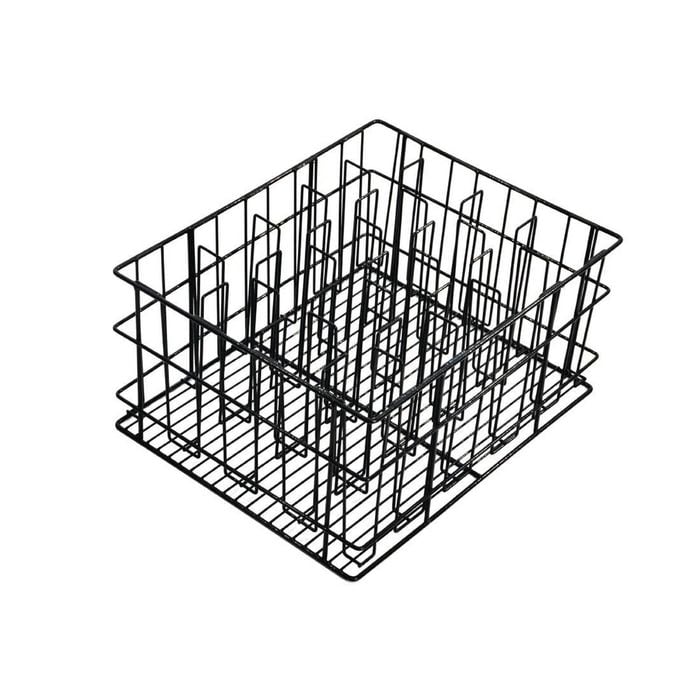 Ken Hands Glass Rack And Basket 30 Compartments Commercial Kitchen Storage