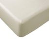 Essentially Home Living Polyester Cotton Fitted Sheet 33cm Wall Queen Natural