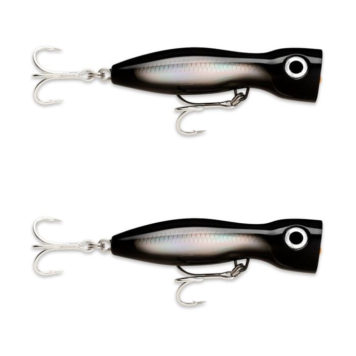 2x Rapala 13cm X Rap Magnum Xplode Topwater Heavy Duty Fish Lures - Convict