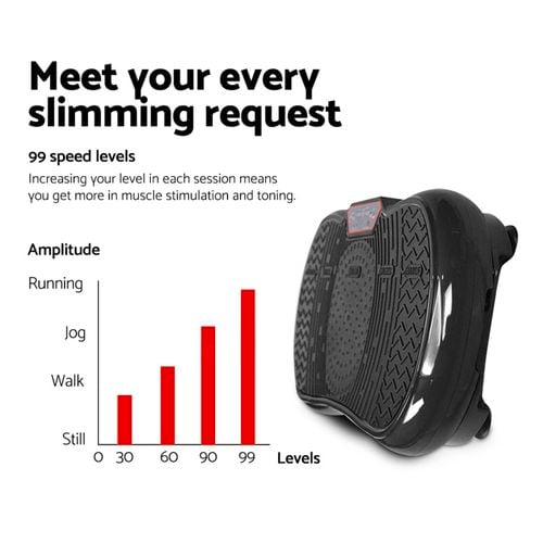 Everfit Vibration Machine Platform Vibrator Exercise Gym Home Bunnings Australia