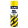 Dulux 500g Yellow Line Marker Spray Paint - Yellow