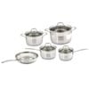 5pc Westinghouse Stainless Steel Cookware Set