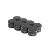 Surface Gard 19mm Black Round Felt - 24 Pack