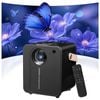 ALLIUMS Projector Ultimate 9500Lumens HD 1080p Supported (Black)