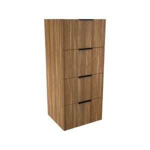Lugna 1024 x 450 x 380mm Cove 4 Drawer Storage Cabinet