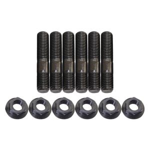 6 Pcs M10x1.25x50mm High Tensile Stud Kit For Manifold & Turbo