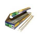 Bremick 6g x 40mm Zinc Yellow Fine Collated Screws - 1000 Pack