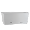 Holman 770 x 370 x 325mm Dune Large Self-Watering Modern Planter