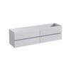 Stein 1800 x 450 x 500mm White Select Wall Hung Vanity - Cabinet Only