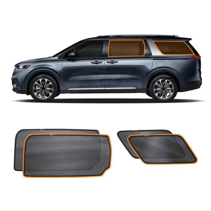 Rear Port Window Mesh Sun Blind Shade for Kia Carnival KA4 Series 2020-Onwards