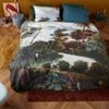 Bedding House Queen Green Voyage Green Cotton Quilt Cover Set