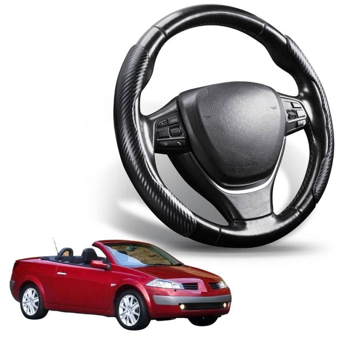Segmented Steering Wheel Cover for Renault Megane 2003 - 2008 Cabriolet