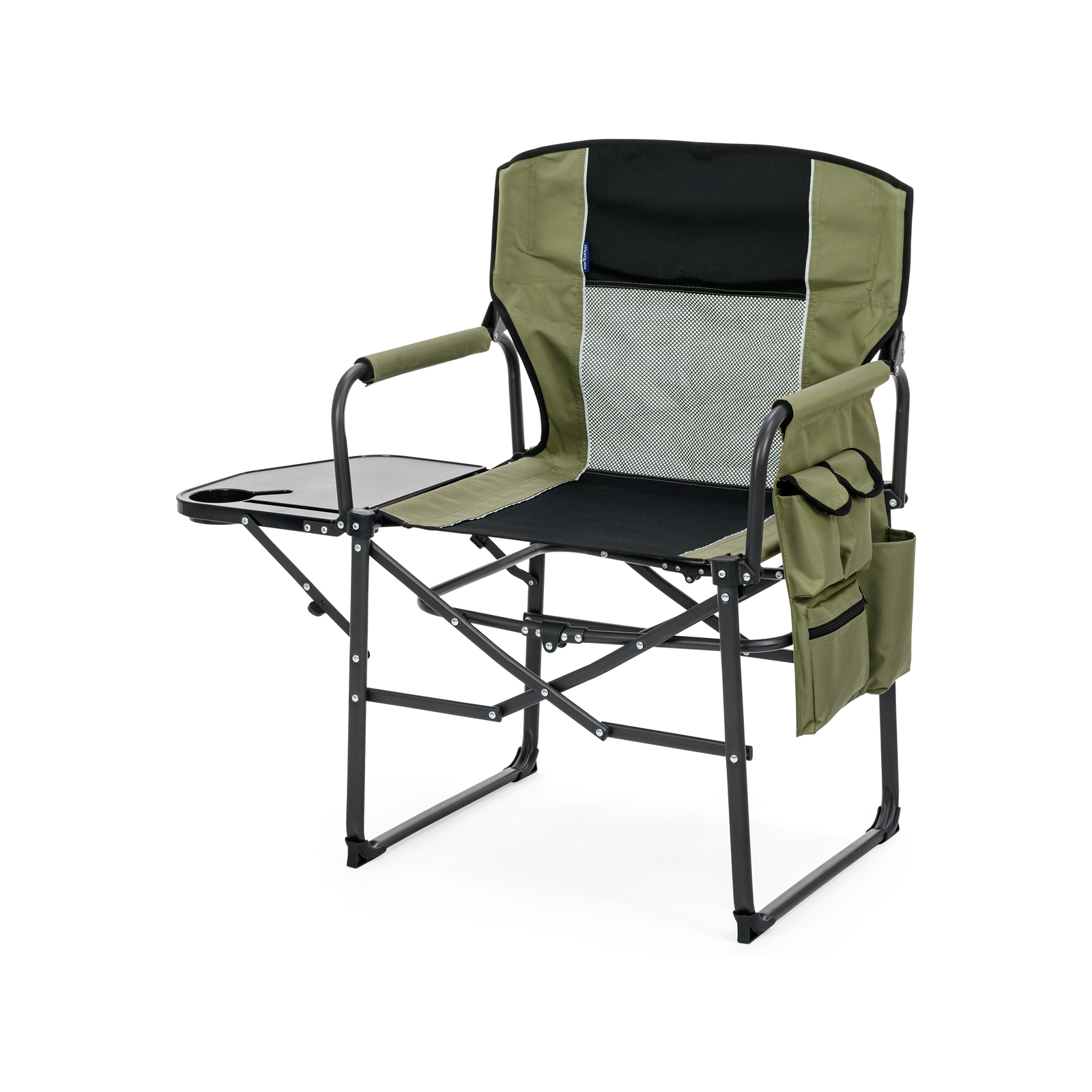 Marquee 62 x 50 x 92cm Khaki Director Compact Folding Camp Chair Bunnings Australia