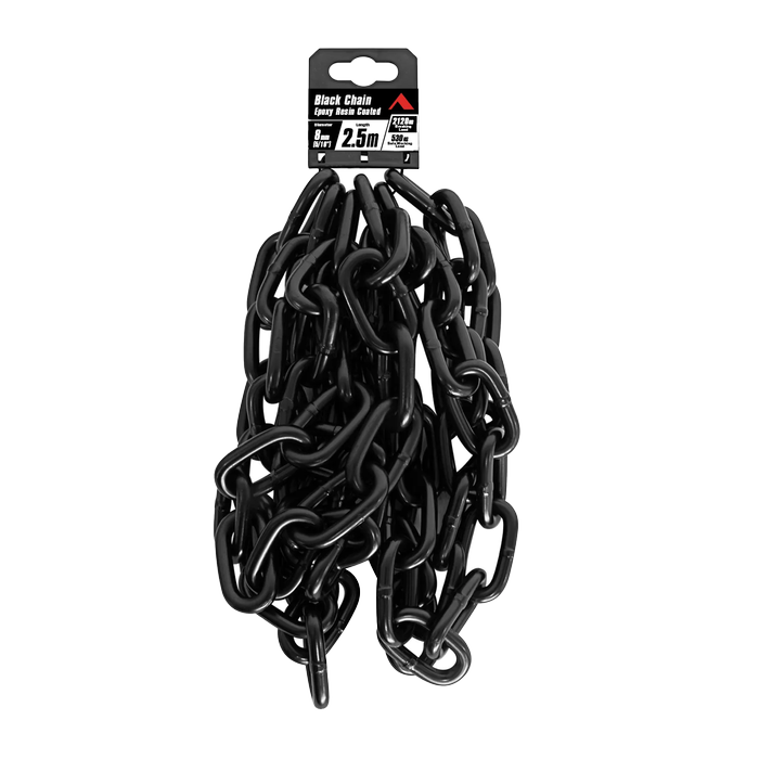 Pinnacle 8mm 5/16" x 2.5m Black Chain