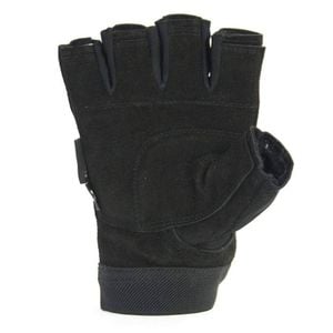 Leather Suede Trainer Gloves-Medium