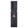 Northcote Pottery Vermont Charcoal Elite Pillar Letterbox