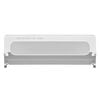 Advwin Folding Baby Bed Rail Adjustable Kids Safety Bed Rail 180 x 60cm Grey