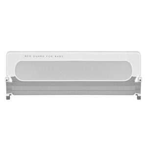 Advwin Folding Baby Bed Rail Adjustable Kids Safety Bed Rail 180 x 60cm Grey