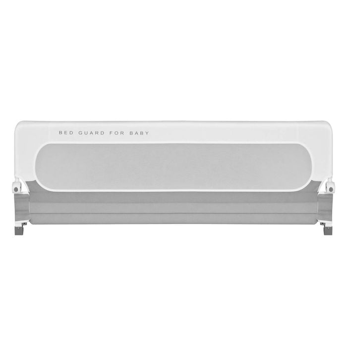 Advwin Folding Baby Bed Rail Adjustable Kids Safety Bed Rail 180 x 60cm Grey