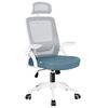 ALFORDSON Mesh Office Chair Blue Grey