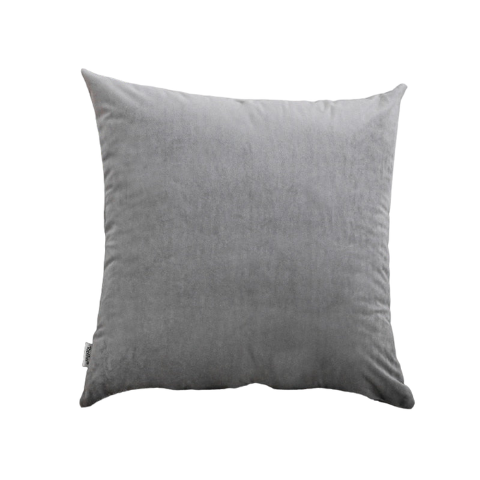 Velvet Pillow Cases Cushion Cover(51-Grey)45cmx45cm