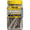 Macsim Fasteners 10 x 97mm Galvanised Sleeve Anchor - 15 Pack