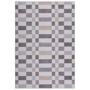 MaxFind 140 x 200cm Washable Squares Rug