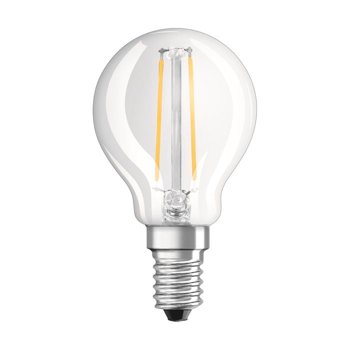 Osram 4W 470lm Warm White Fancy Filament SES LED Globe
