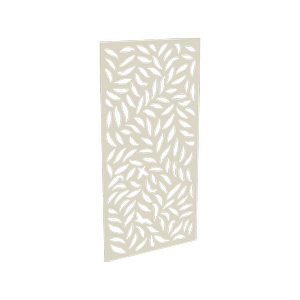 ProtectorAl 940 x 1840mm Surfmist ACP Large Leaf Decorative Framed Panel
