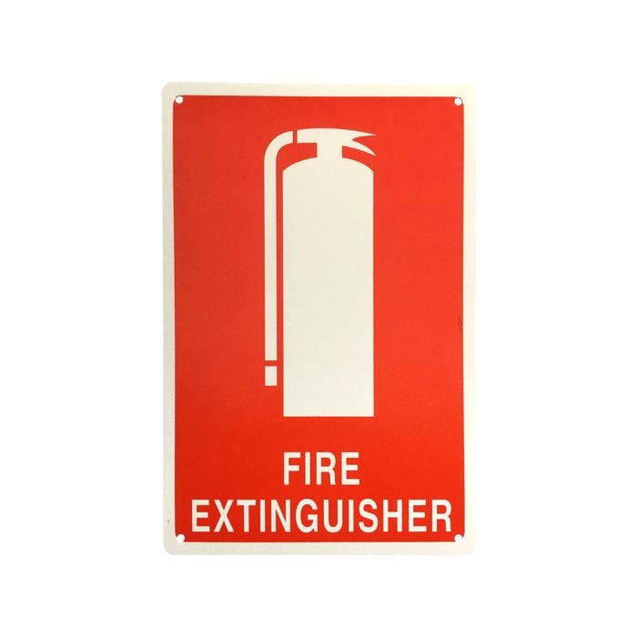 Brutus 300 x 225mm Fire Extinguisher Plastic Sign