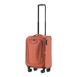 Tosca Altitude Carry-On Travel Suitcase Onboard Luggage W/ Lock 55cm Rust Orange