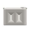 Clark 2000L Poly Slim Water Tank - Gull Grey