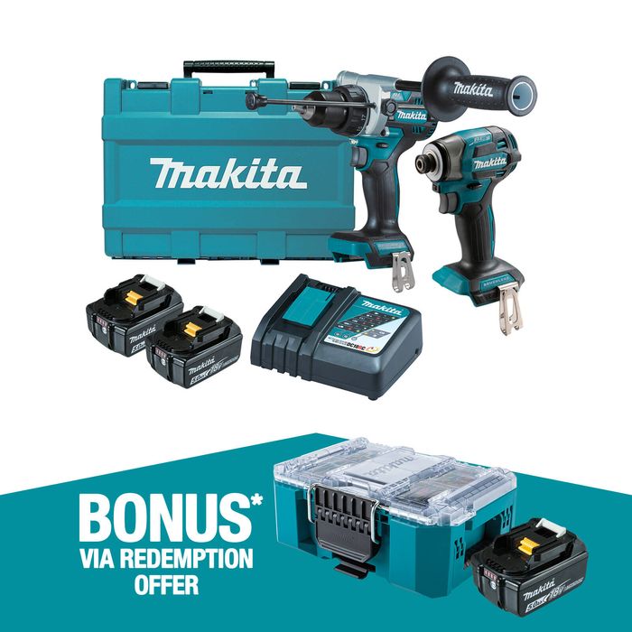 Makita 18V 2 Piece Combo Kit DLX2516T