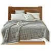 Anycozy Grey Velvet Soft Fluffy Warm Throw Blanket 150x200cm