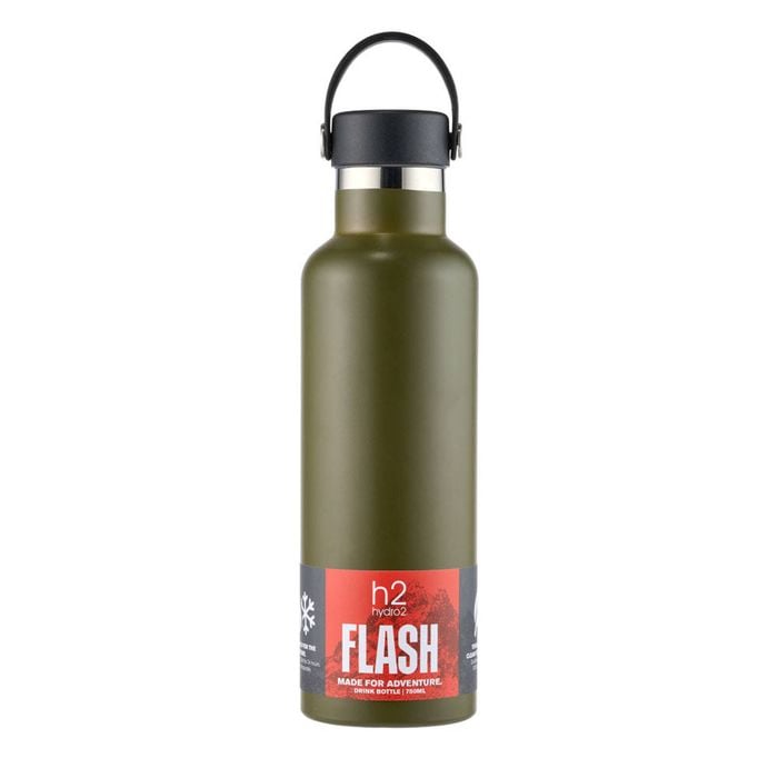 H2 Hydro2 Flash Reusable Classic Water Bottle 750ml