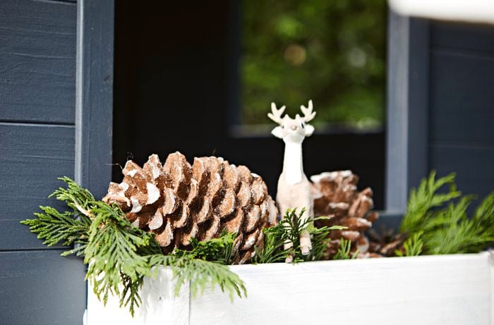 Christmas themed stuff is added