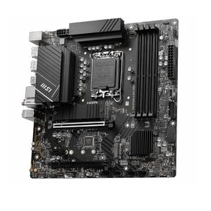 Msi Pro B760m-a Wifi Ddr4 Matx Motherboard, 4x Ddr4~128gb, 2x Pci-e X 16, 1x Pci-e X 1, 2x M.2, 4x Sata, 4x Usb 3.2 , 2x Usb 2.0