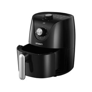 Devanti Air Fryer 2.5l Knob Fryers
