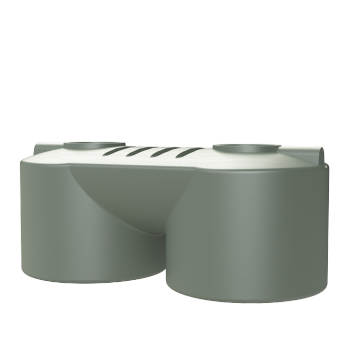 Melro Tanks 4000L Rivergum Squat Slimline 4010 Poly Water Tank
