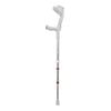 Rebotec BIG Travel Telescopic Crutches - Adjustable & Portable Mobility Aid with Wide Open Cuff for Travel & Daily Use