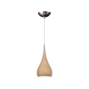 CLA Lighting ZARA Bell Shape Pendant Light - Oak Wood