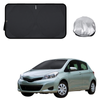 Front Windscreen Sun Shade for Toyota Yaris 2011 - 2020 XP90, XP130 - Standard 150 x 85 cm - Black
