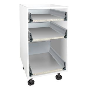 Kaboodle 450mm 3 Metal Sided Drawer Base Cabinet