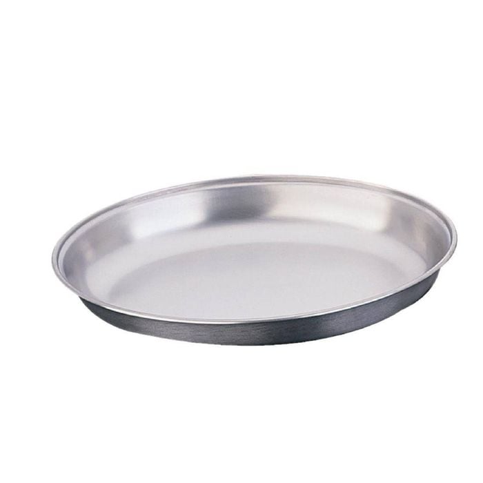 Olympia Oval Vegetable Dish Stainless Steel Undivided 300mm 300x208x45mm Commercial Tableware Serving Dish