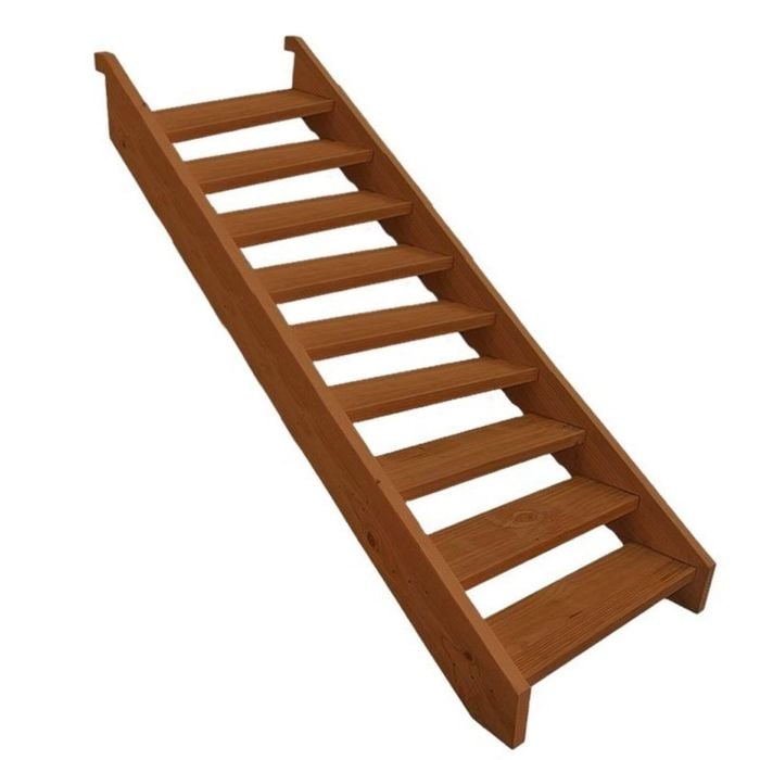 900mm Stair Kit Merbau 9 Tread